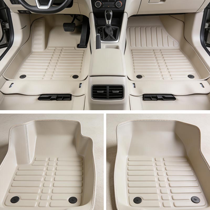 Könnyen tisztítható autós padlószőnyeg készlet